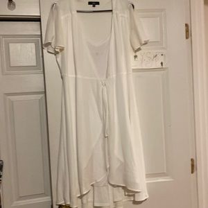 White Crossbody Dress